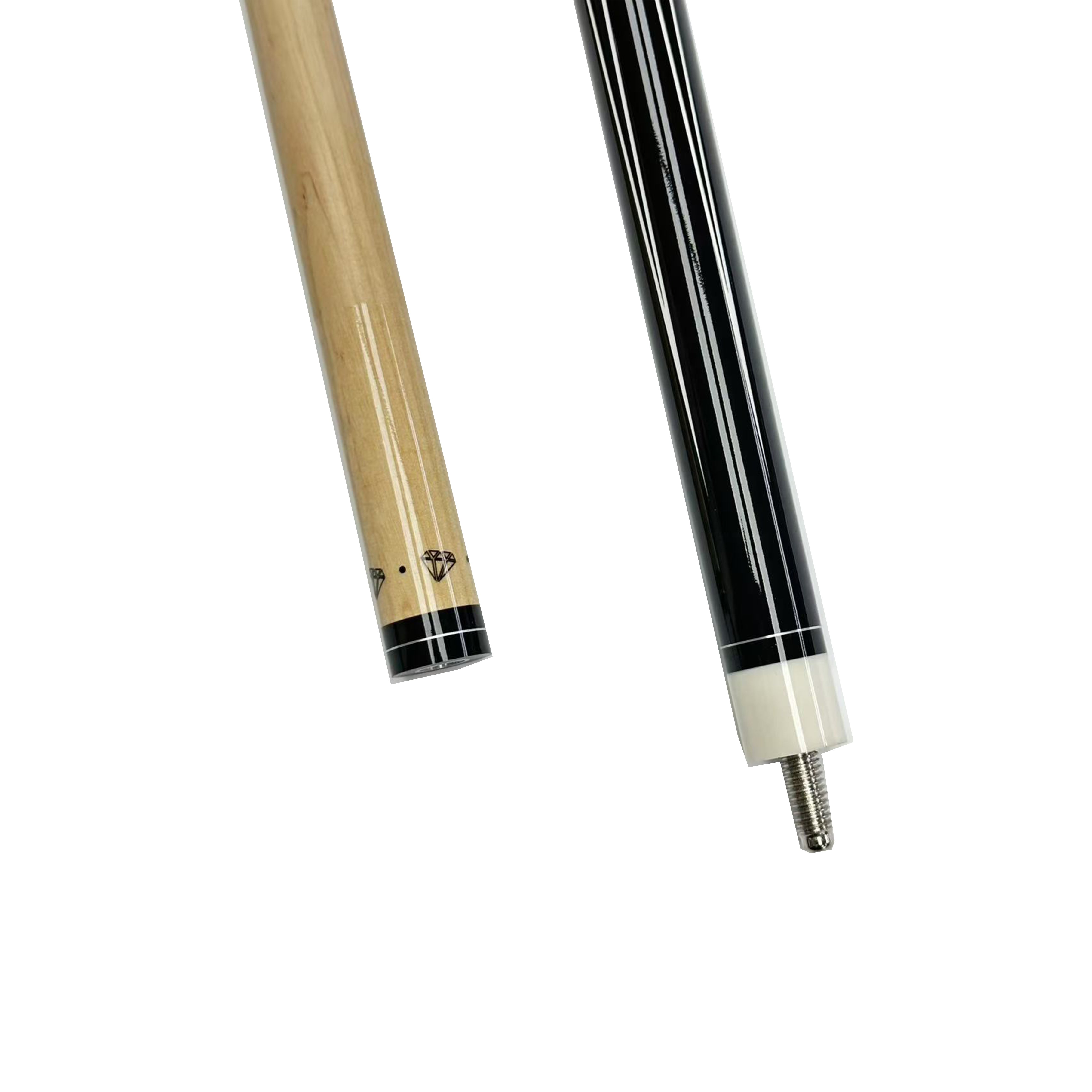 High Quality Professional Carbon Maple American Nine-Ball Sports Cue Single Stick Stainless Steel Joint Snooker Billiard Players