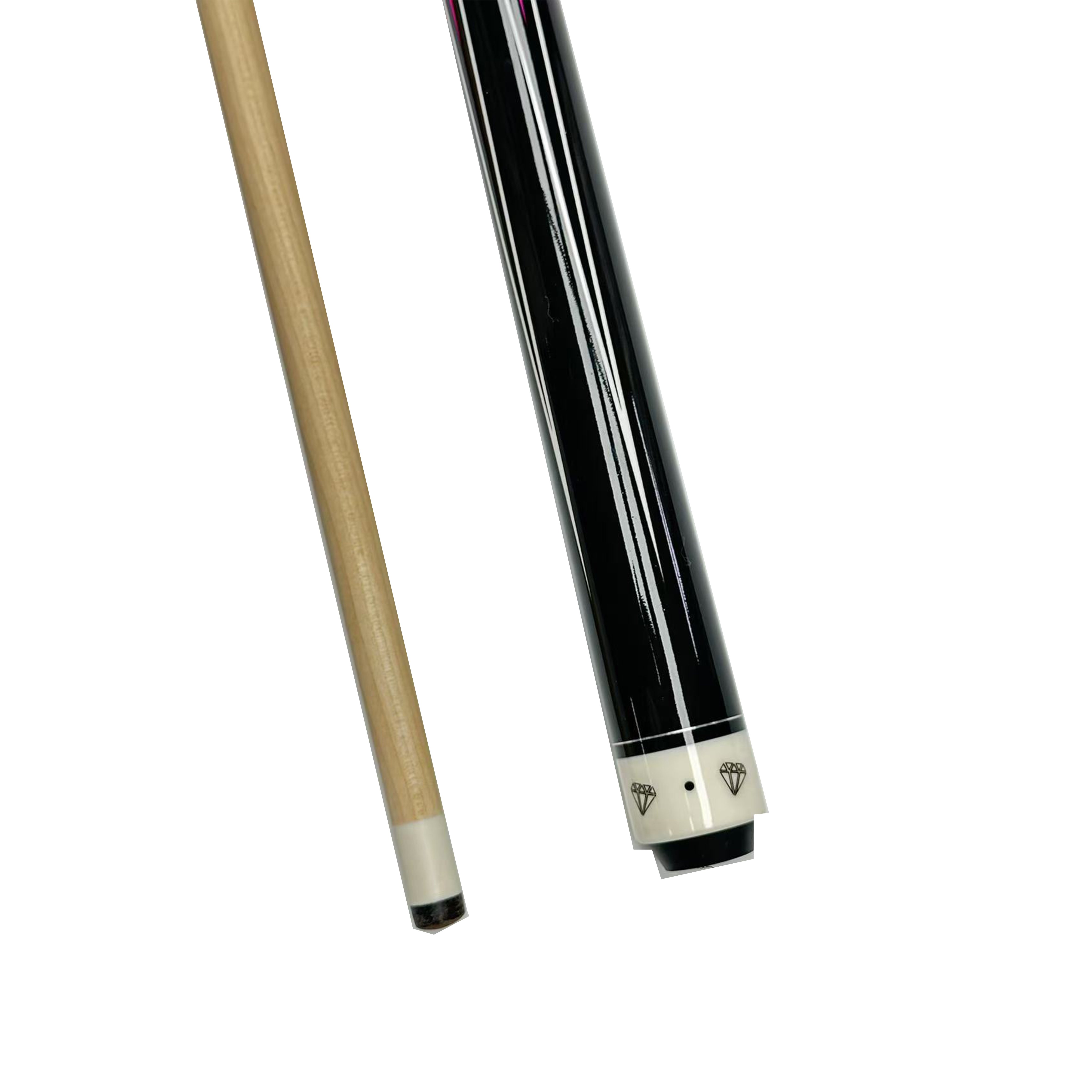 High Quality Professional Carbon Maple American Nine-Ball Sports Cue Single Stick Stainless Steel Joint Snooker Billiard Players