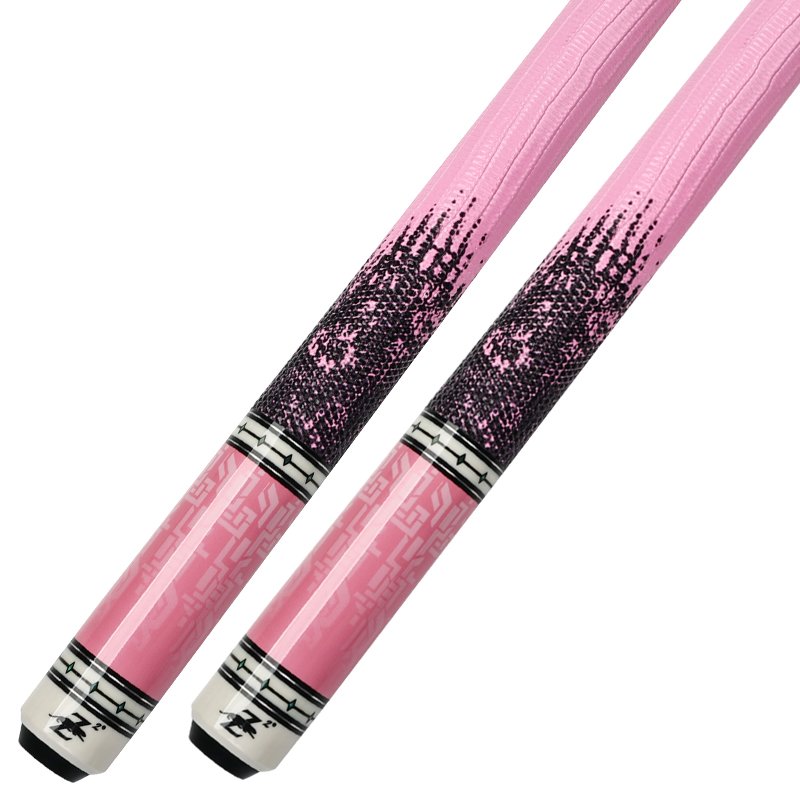 Pink 58inch 11.5mm and 13mm Center Joint Cue North America Maple Pool Billiard Snooker Cue Stick