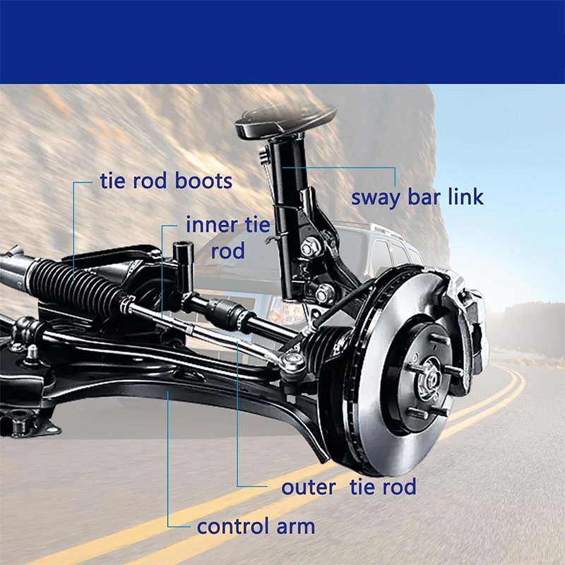 4882042020 5L8Z5K483AA 7L8Z5K483A Front Stabilizer Sway Bar End Link Kit Compatible for 2005-2012 Ford Escape