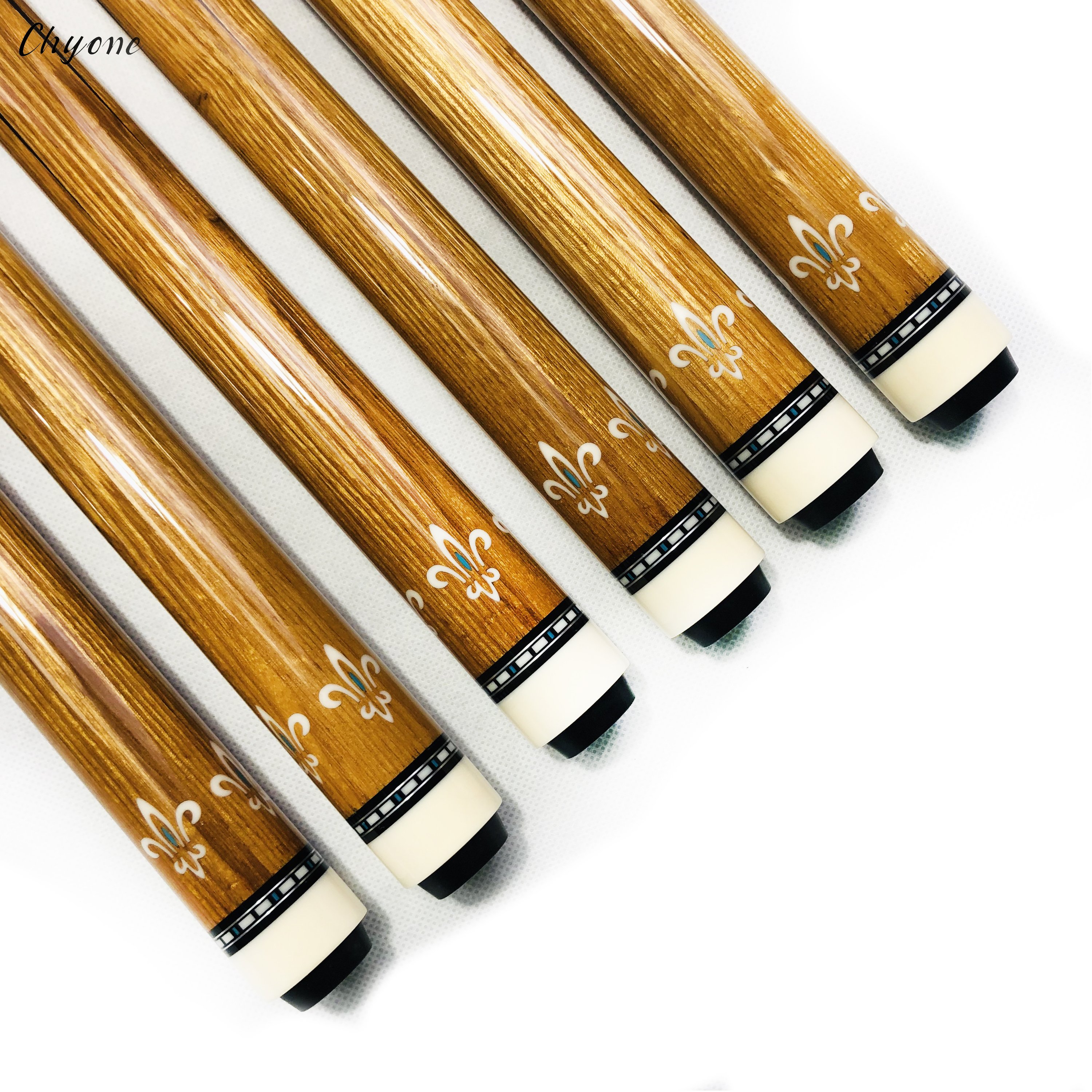 Carom Cue Chyone Custom Coco Bolo Points Inlay Zyoumon Wood Radial Joint Billiard Cue Stick Pool Cue