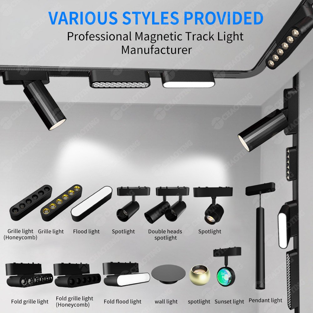 Smart Tuya Ziggbe Wireless Recessed Rail Magnet Light 6W 12W 24V 48V Linear System Adjustable Ultra Thin Led Magnetic Track Lamp