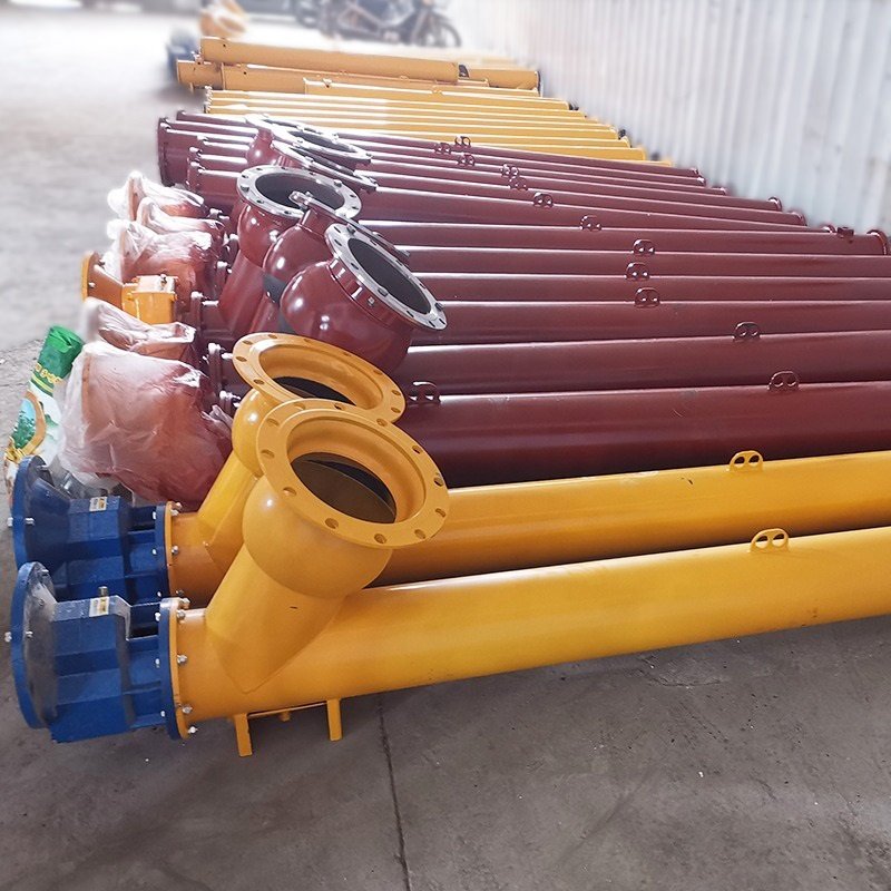 10 Meters Auger Feeder Machine LSY325 for Cement Sand Powder Loading