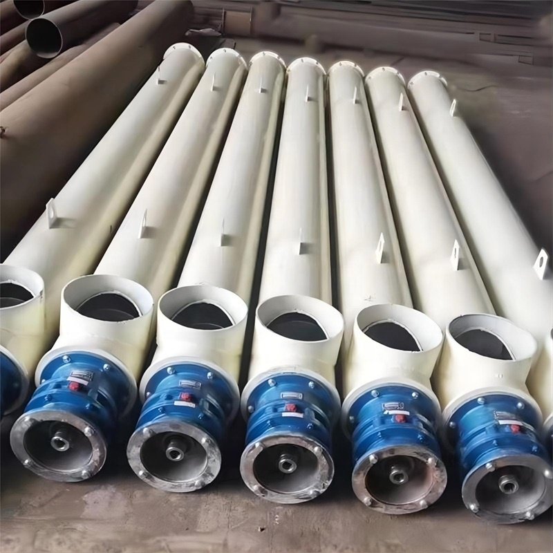 10 Meters Auger Feeder Machine LSY325 for Cement Sand Powder Loading