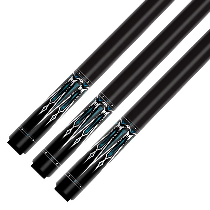 TQG-LC-084 Billiards Cue 1/2 Split 12..5mm Maple Butt with Multiple Snooker Joint and Marking Carbon Fiber Pool Cue