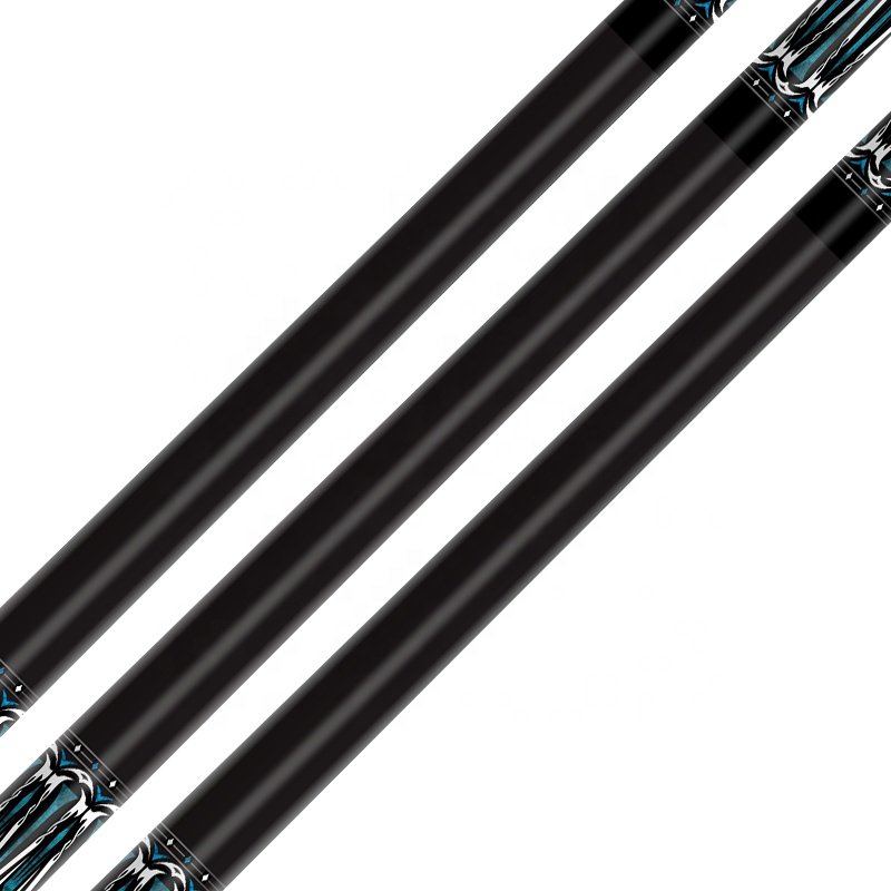 TQG-LC-084 Billiards Cue 1/2 Split 12..5mm Maple Butt with Multiple Snooker Joint and Marking Carbon Fiber Pool Cue