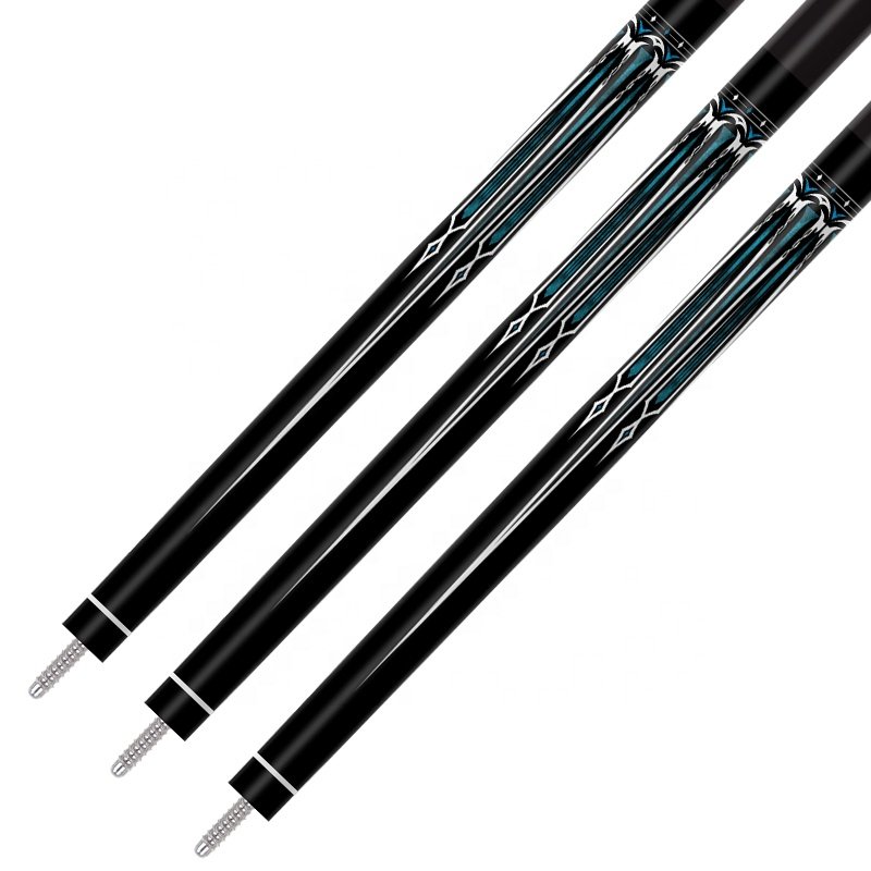 TQG-LC-084 Billiards Cue 1/2 Split 12..5mm Maple Butt with Multiple Snooker Joint and Marking Carbon Fiber Pool Cue