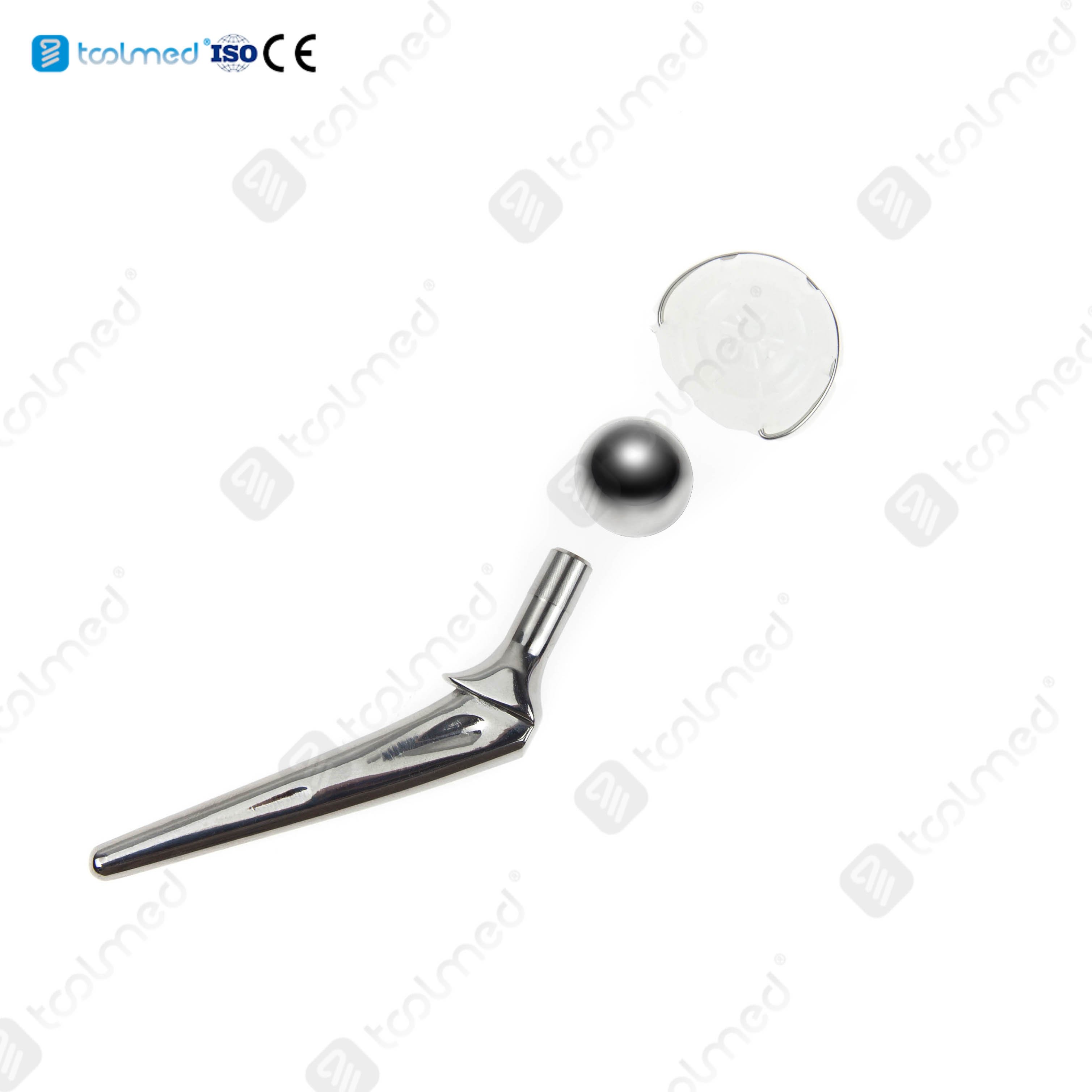 Cement Hip Joint System Cement Stem Cement Acetabular Metal Ball Head Vet Veterinary Orthopedic Joint Instruments