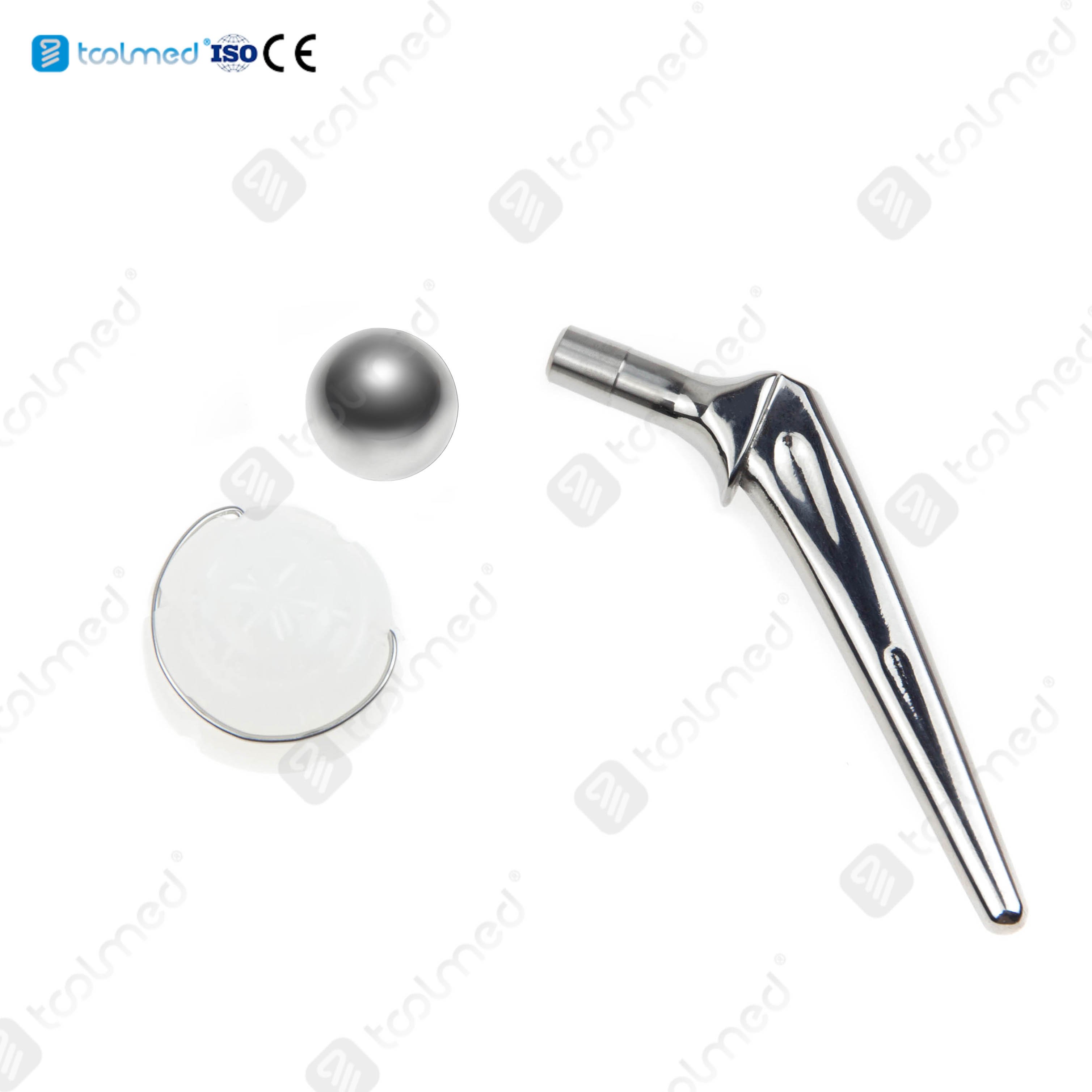 Cement Hip Joint System Cement Stem Cement Acetabular Metal Ball Head Vet Veterinary Orthopedic Joint Instruments