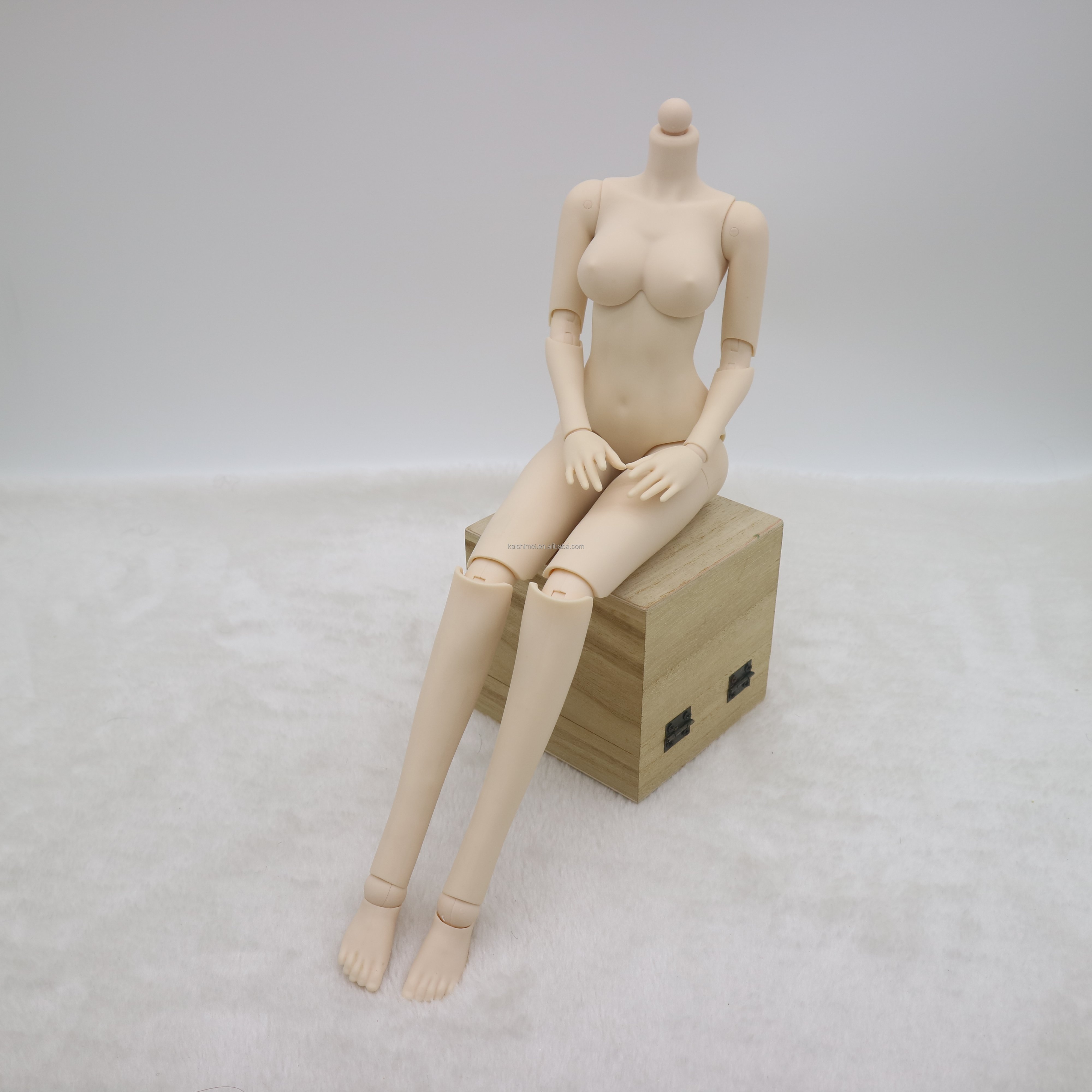 1/4 1/3 Plastic Ball Jointed Movable Body 44cm 40cm 30cm Female Male Body for Toys