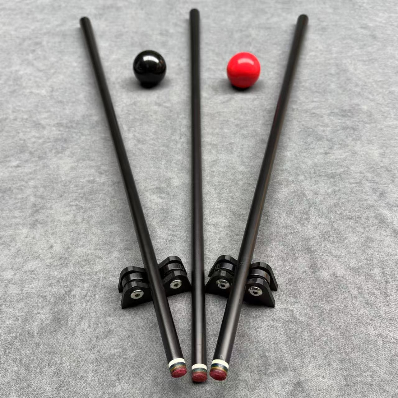 Premium PU Anti-Slip Grip Maple Core With Graphite Finish Professional 19.5oZ 145cm Pool Cue Stick