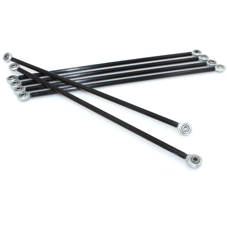 Precision Delta 3D Printer Carbon Rod Kit With Ball Joint Upgrades