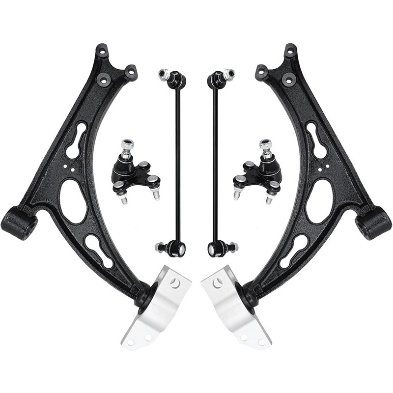 CMS20477 CMS20478 Front Lower Control Arms Suspension Kit Replacement for Volkswagen Jetta Golf EOS GTI R32 Rabbit Audi A3