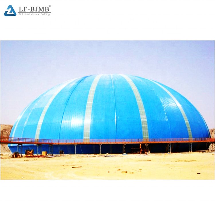 Xuzhou Light Steel Frame Prefabricated Dome Storage Building