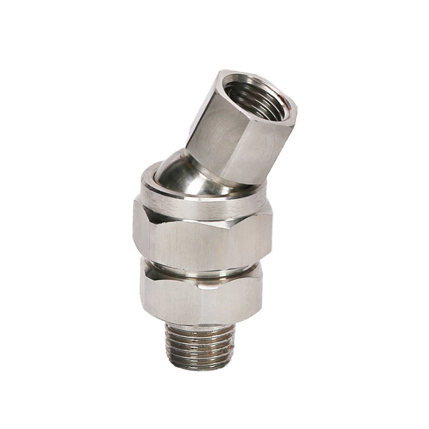 36725 Stainless Steel Adjustable Nozzle,brass Swivel Ball Joint Flat Fan Spray Nozzle