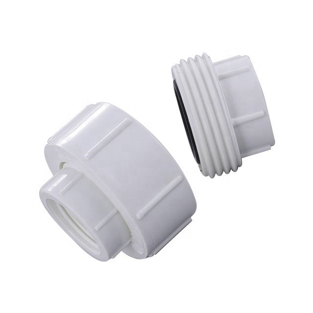 PVC Water Pipe Fittings Plastic Live Joint Socket pvc elbow fitting