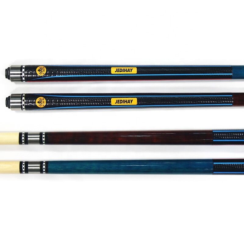 2023 New Arrival Superior Quality Full Maple Wood Billiard Pool Cue 57" Length 1/2 Jointed Sticks Pool Cue