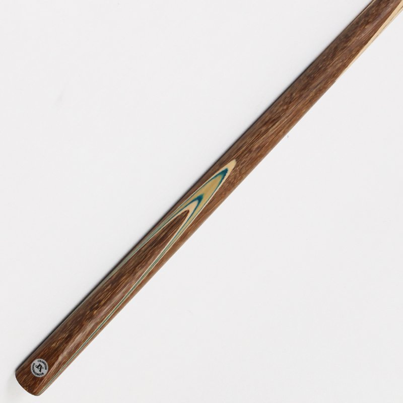 TQG-JX-054 10mm Single Billiards Cue 57 Inch Hot Selling Item Dyed Ebony Brass Ash Wood Pool White Wax Wood Tip Snooker Cue