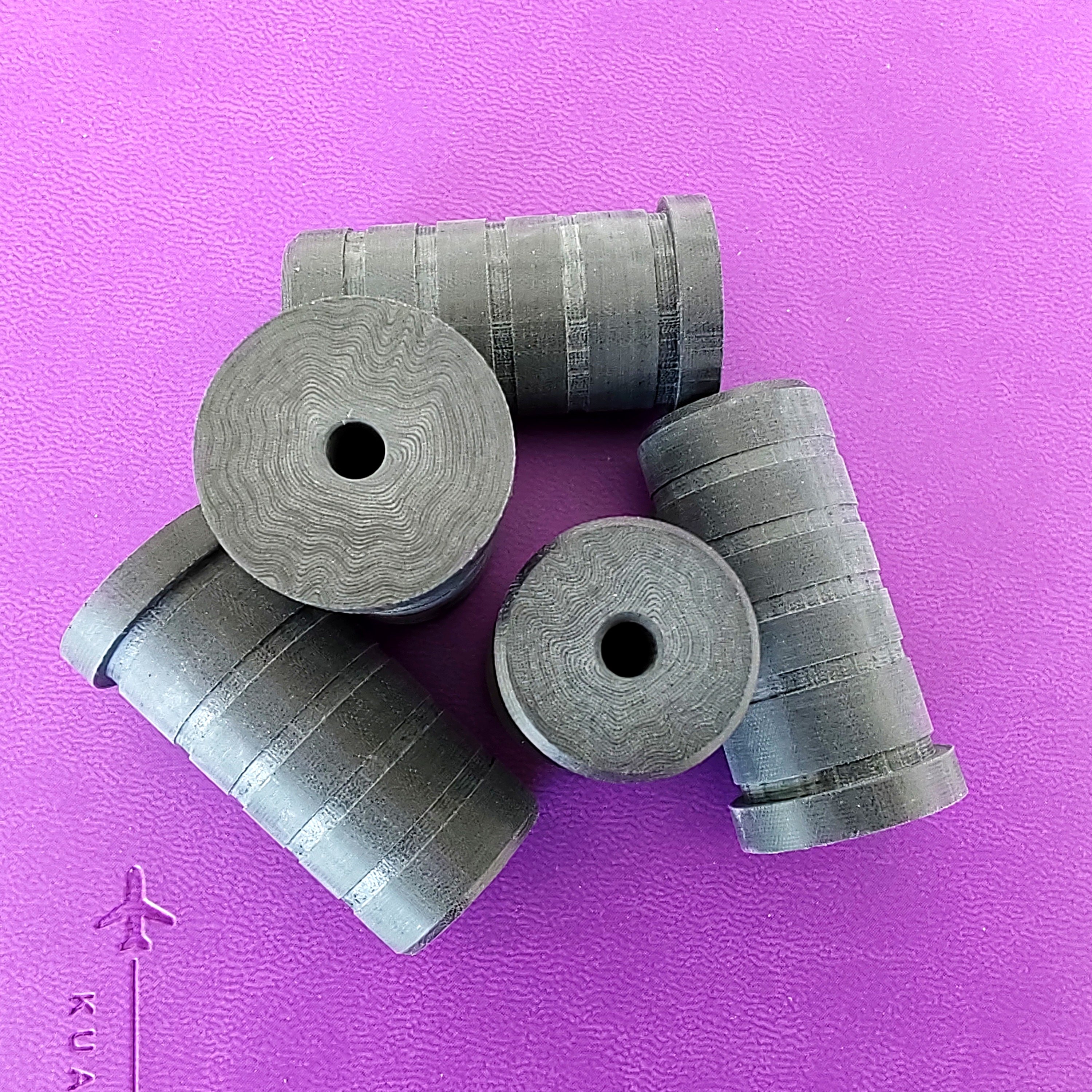 Custom Made Black Phenolic Joint Inserts for Pool Cue Shfats, Cue Shaft Accessories