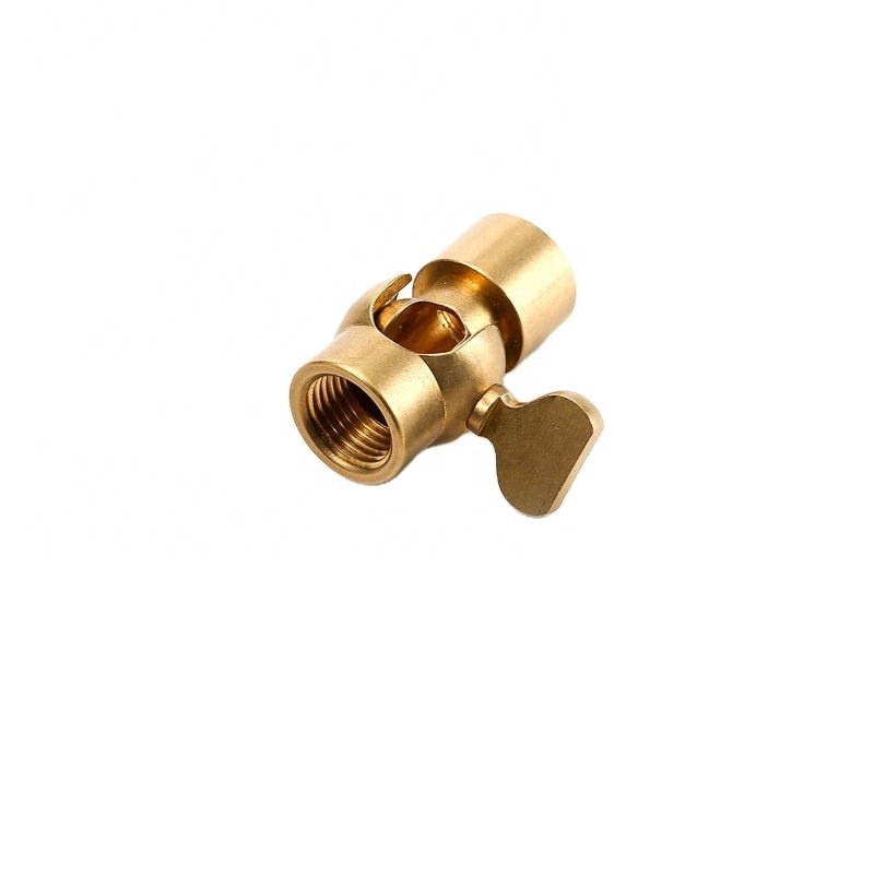 Adjustable Brass Pivot Lighting Swivel Joint with Screw Licht Wing Screw Ball Joint