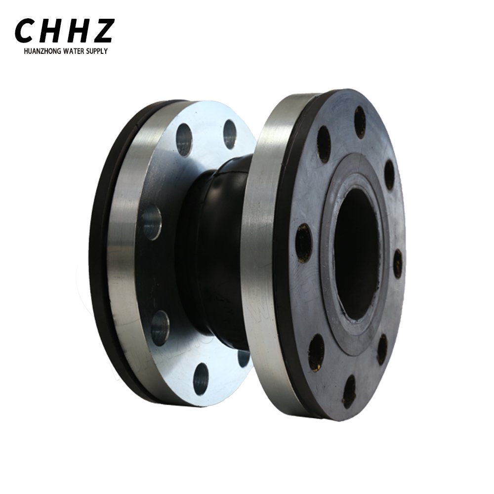 Large Caliber Limited Seal Single Ball Flange Flexible Pipe Coupling Rubber Expansion Joint