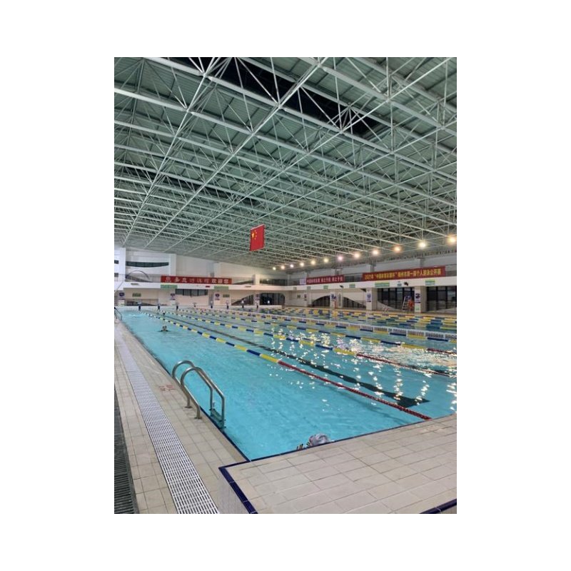 High Quality Modern Design Prefabricated Low-cost Steel Structure Indoor Swimming Pool Roof