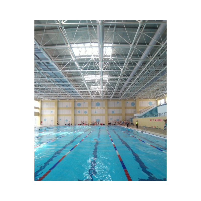 High Quality Modern Design Prefabricated Low-cost Steel Structure Indoor Swimming Pool Roof