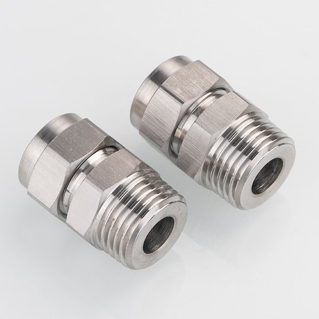 Stainless Steel Adjustable Swivel Nozzle Universal Seat Metal Ball Nozzle Accessories