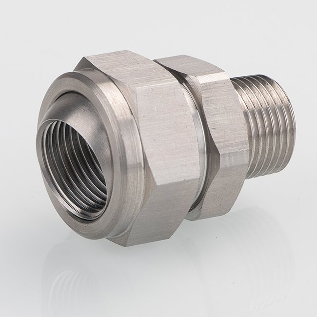 Stainless Steel Adjustable Swivel Nozzle Universal Seat Metal Ball Nozzle Accessories