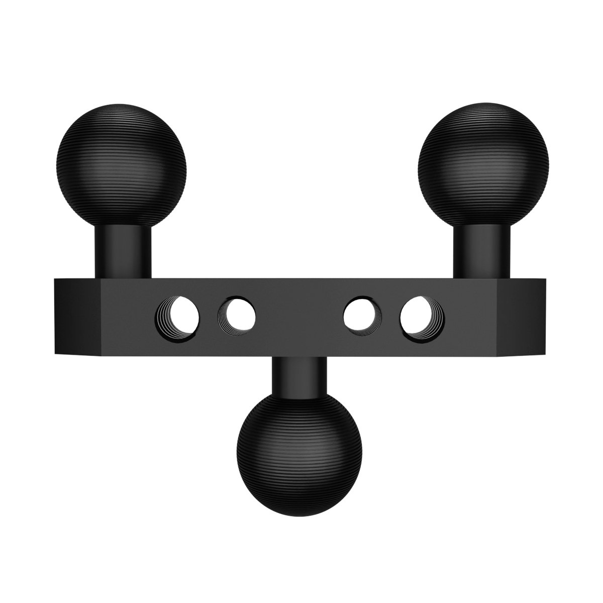 Summer Bee 1"Ball Head Mount Aluminum 25mm 1inch Double Ball Head Adapter Mobile Phone Motorcycle/Car Bracket Triple Ball Head