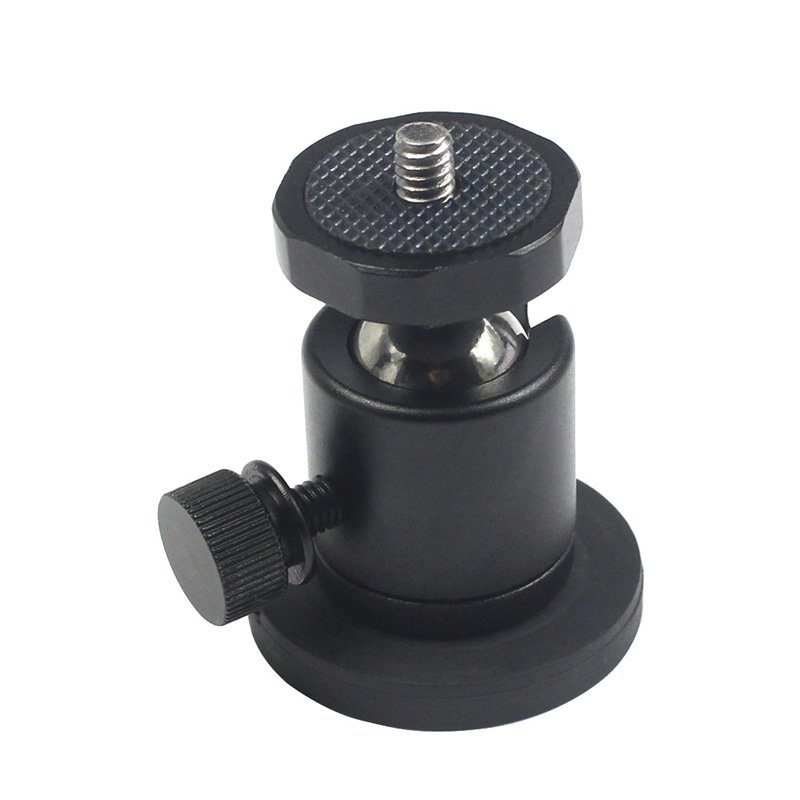 Magnetic Swivel Mount Base Male Thread 1/4-20 Screw Ball Head Camera Holder