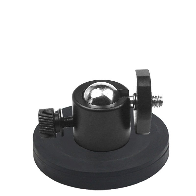Magnetic Swivel Mount Base Male Thread 1/4-20 Screw Ball Head Camera Holder