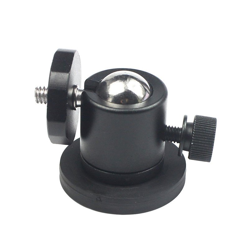Magnetic Swivel Mount Base Male Thread 1/4-20 Screw Ball Head Camera Holder