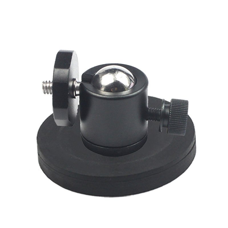 Magnetic Swivel Mount Base Male Thread 1/4-20 Screw Ball Head Camera Holder