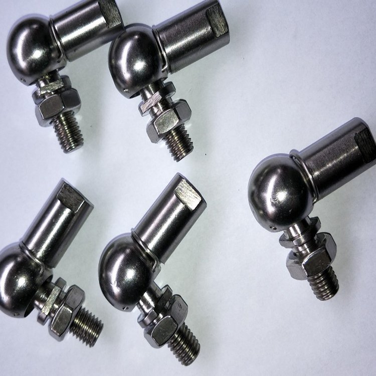 CS8 CS10 CS13 CS16 M5 M6 M8 M10 M12 M14 M16 Stainless Steel Ball Joints With Gaiter Curved Rod Right Angle Ball Joint Bearing