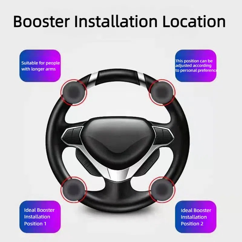 Chinese Factory Price Universal Driving Assistance Power Ball One-Handed Steering Assist Car Steering Power Ball