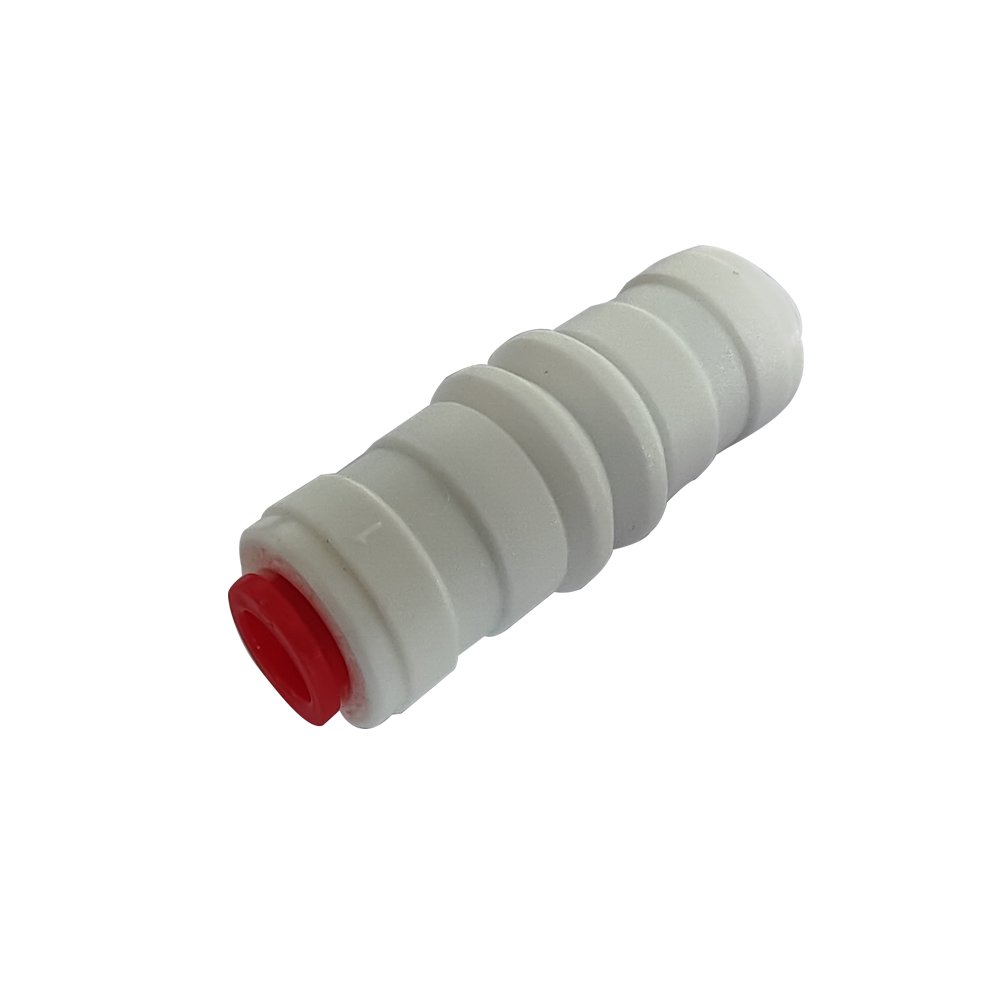 High Temperature Resistance PE PU Ball Valve Plastic Fittings Quick Joint Water Purifier Connector in Sizes 1/4\" 3/8\" 1/2\"