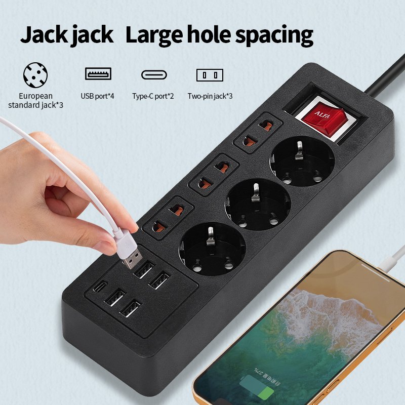 New China Manufacturer Ball Sockets Joint Socket Extension Cable Au Plug Socket