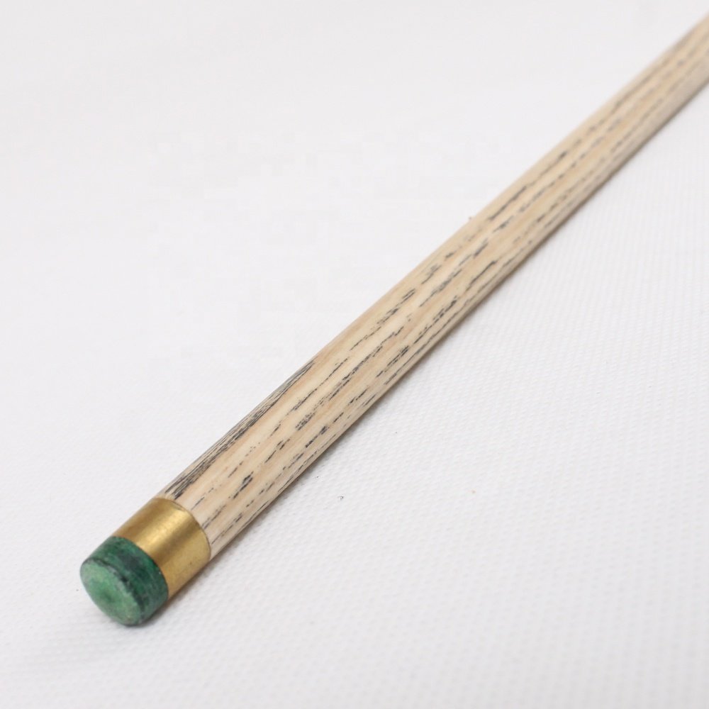 TQG-JX-014 Three-Quarters Stainless Steel Carbon Maple Snooker Pool Cue Tip 10mm Brass White Wax Wood 57 Inches Blended Ebony