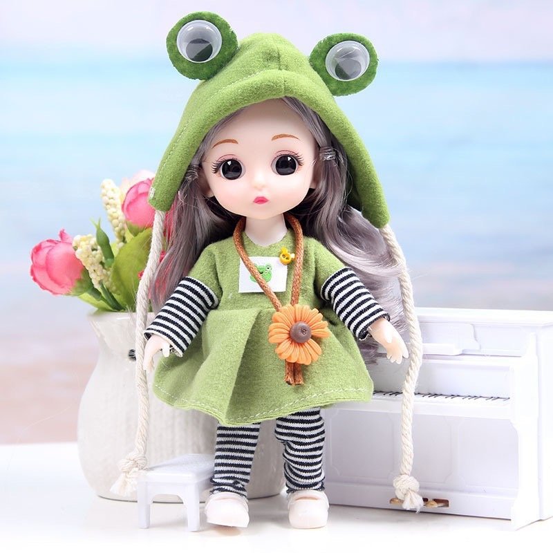 Wholesale Various Kind of 6 Inch BJD Molly Girl Doll 17 cm Interchangeable Doll Princess Full Set