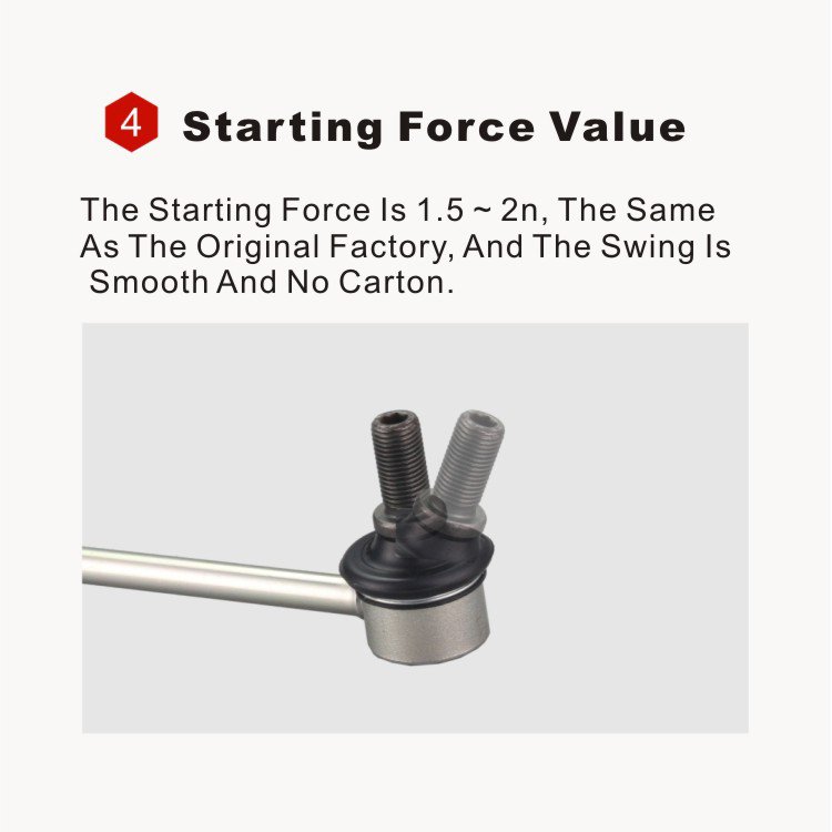 Premium Quality for Toyota Car Suspension Parts Balance Bar Link Ball Head Joint Balance Pole Ball Head Balance Bar Ball Joint