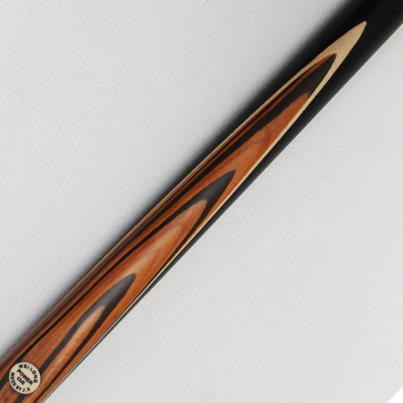 TQG-JX-050 Handmade 10mm Snooker Cue 3/4 Maple Wood Butt Sleeve with Steel Joint Ash Wood and 10mm Tip for Pool Omin