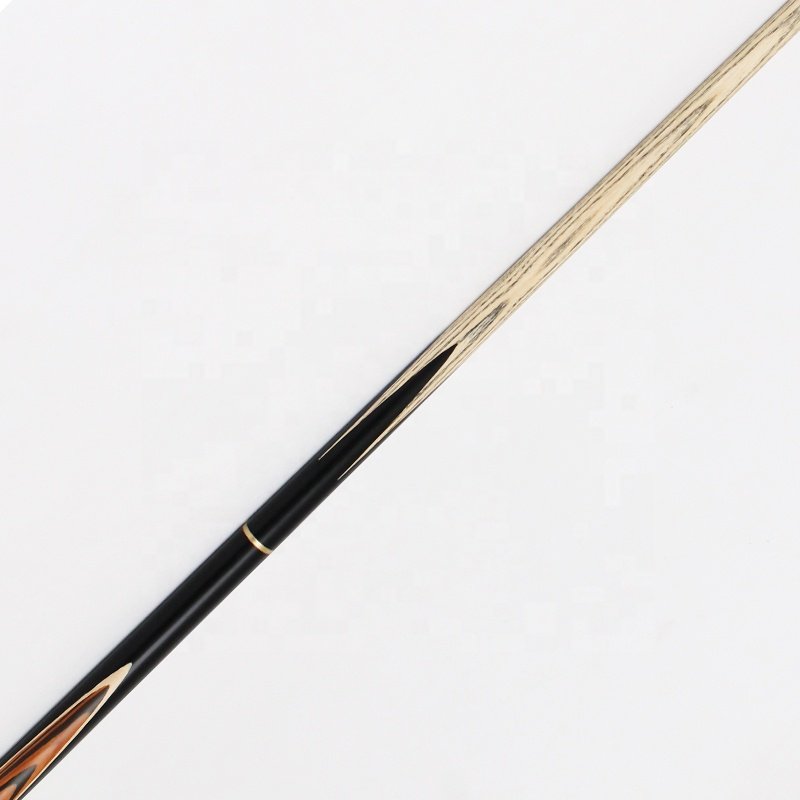 TQG-JX-050 Handmade 10mm Snooker Cue 3/4 Maple Wood Butt Sleeve with Steel Joint Ash Wood and 10mm Tip for Pool Omin
