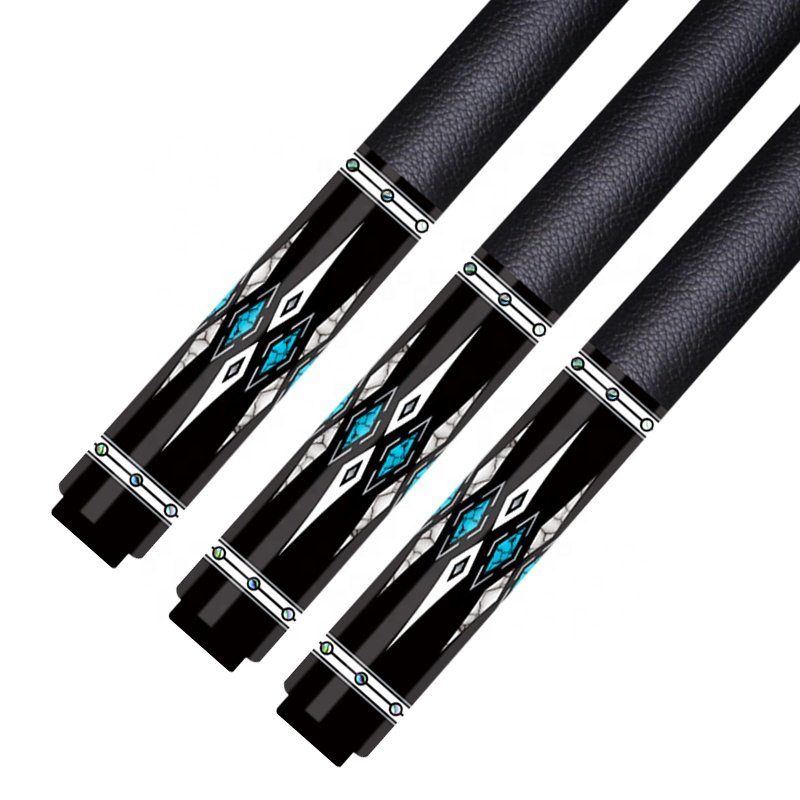 TQG-LC-086 Billiards Cue 1/2 Split 12..5mm Maple Butt with Multiple Snooker Joint and Marking Carbon Fiber Pool Cue