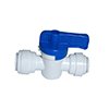 Factory Direct Sale 3/8 Ball Valve Water Filter Pressure Valve RO Water Filter Spare Parts Quick Connect Fittings