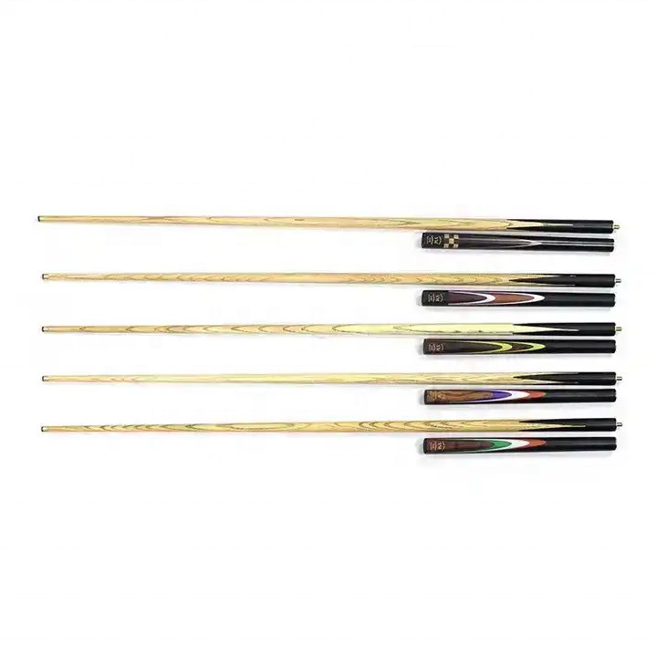 Popular Sell Assorted Color 57" 10mm Ash Wood 3/4 Billiard Snooker Cue