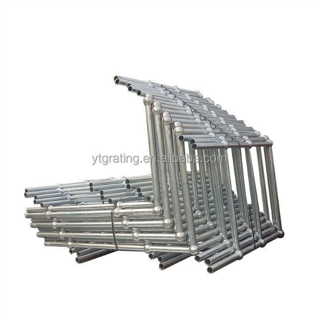 Handrail Stanchions Ball Joint Railing for Industry Platform Durable Hot Dipped Galvanized Ball Joint Handrails