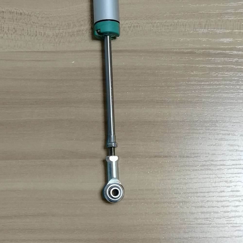 Linear Position Travel Sensor with Rod End Joint for Vehicle Testing