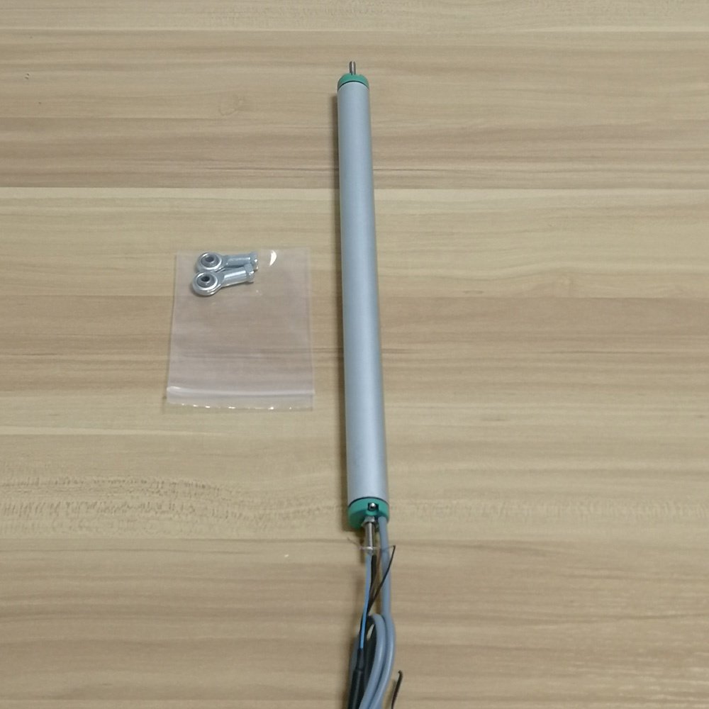 Linear Position Travel Sensor with Rod End Joint for Vehicle Testing