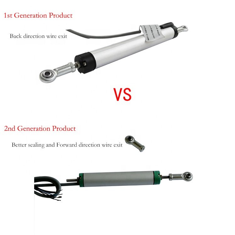 Linear Position Travel Sensor with Rod End Joint for Vehicle Testing